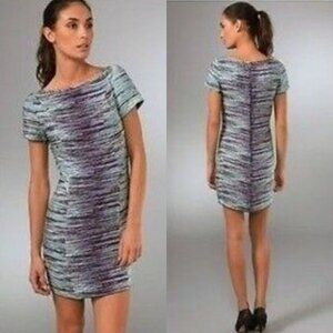 BRIAN REYES 100% SILK ZEBRA DRESS SIZE 12